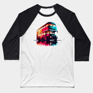 London Bus Baseball T-Shirt